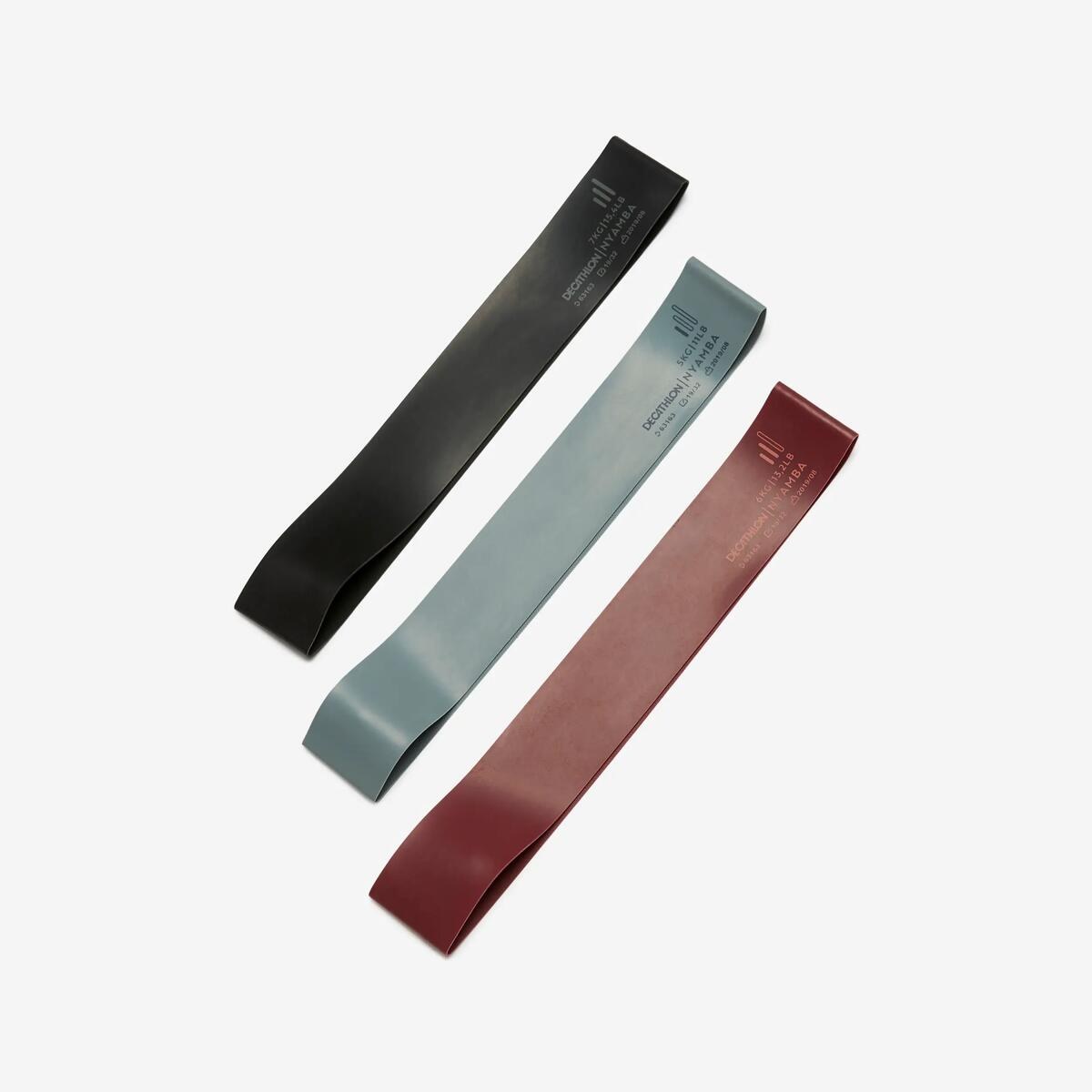 Set de 3 minibands DOMYOS